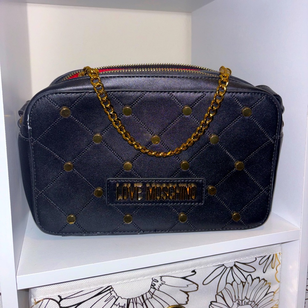 Black Moschino Bag